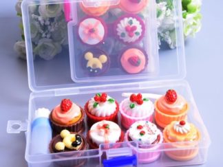 Set Organizador para Lente Contacto Cupcakes 4pcs