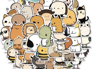 Stickers de Vinilo Animal Kawaii 50pcs