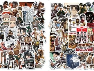 Stickers de Vinilo Attack on Titan 50pcs