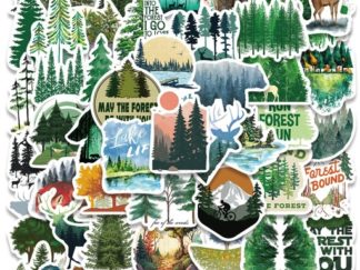 Stickers de Vinilo Bosque 50pcs
