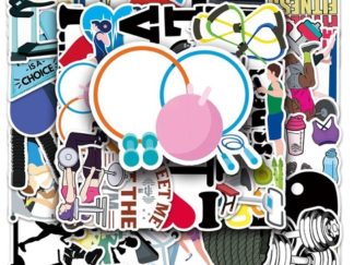 Stickers de Vinilo Entrenar en Gym 50pcs