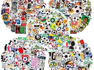 Stickers de Vinilo Fútbol/Rugby 50pcs