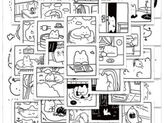 Stickers de Vinilo Ilustración 40pcs