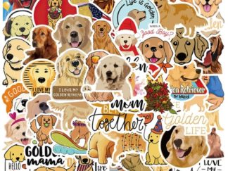Stickers de Vinilo Labrador 50pcs