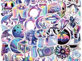 Stickers de Vinilo Láser 50pcs