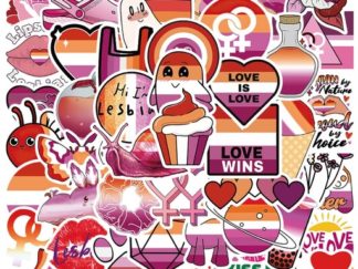 Stickers de Vinilo Lesbian 50pcs