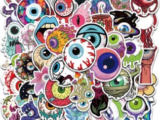 Stickers de Vinilo Ojos 50pcs