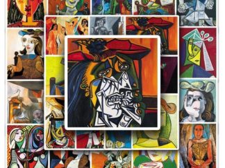 Stickers de Vinilo Picasso 50pcs