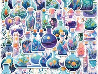 Stickers de Vinilo Poción 50pcs