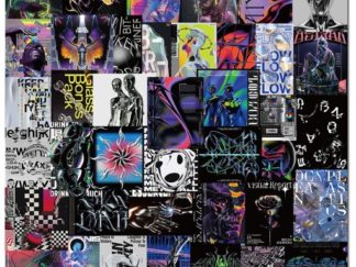 Stickers de Vinilo Psicodélico 40pcs