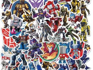 Stickers de Vinilo Transformers 50pcs