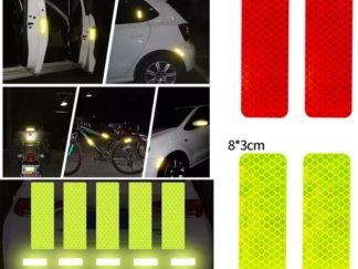 Sticker Reflector 8*3cm 10pcs (+)