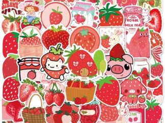 Stickers de Vinilo Frutilla 50pcs