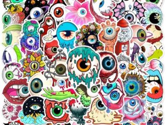 Stickers de Vinilo Ojos 60pcs