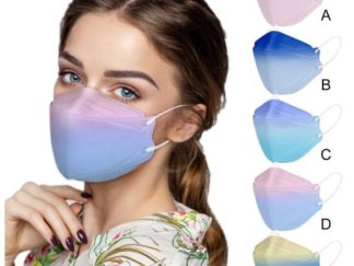 Tapa Boca KF94 Desechable 3D Gradiente 10pcs