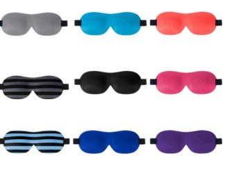 Tapa Ojos 3D color simple