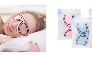 Tapa Ojos LMLTOP Tela de Toalla estilo Anteojos