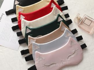 Tapa Ojos de Seda Gato