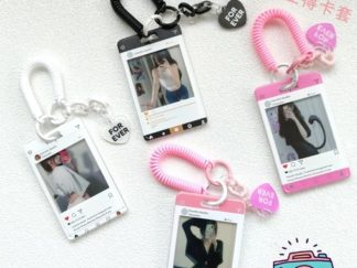 Tarjetero Foto Retro