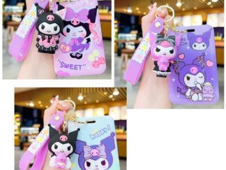 Tarjetero KUROMI con Colgante