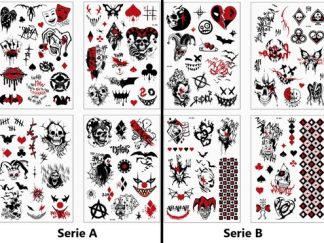 Tatuaje Lavable Suicide Squad