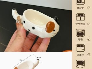 Tazón para Salsa Gato con Puntitos 4.5*10cm