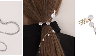 Tocador Peineta con Strass/Perlas