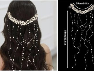Tocador con Tiras de Perlas