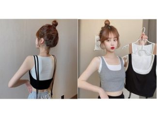 Topcito Camisilla con Tirante de 2 Capas Falsas (+)