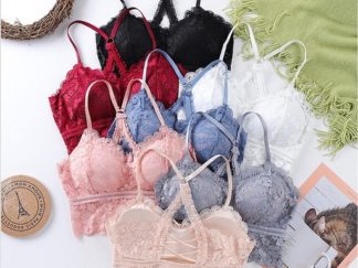 Topcito de Encaje con Bretel Cruzado (+)