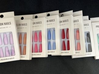 Uña Postiz Extra Larga 24pcs