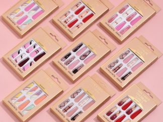 Uña Postiza NAIL FAIRY Colorido varios diseños 24pcs