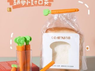 Utilería para Cocina: Cierre para Bolsa Zanahoria 5pcs