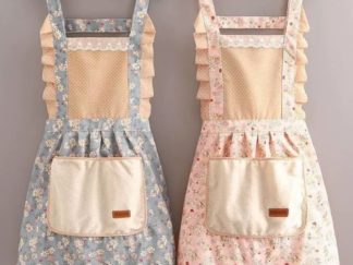 Utilería para Cocina: Delantal con Florcitas