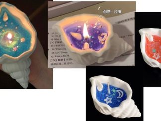 Vela Aromática Caracol del Mar