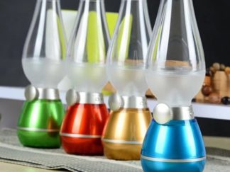 Velador LED estilo Industrial