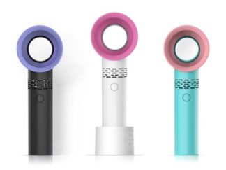 Ventilador Recargable con Base sin Hoja