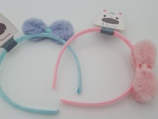 Vincha A02879# con 2 Pompones