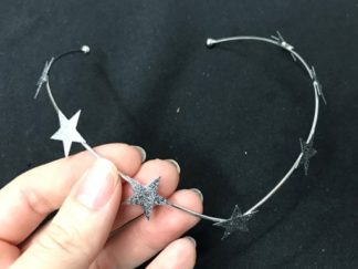 Vincha Detrás V con Estrellas