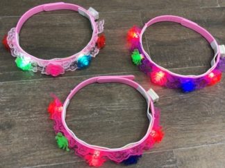 Vincha Floral con Luz