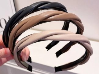 Vincha Semicuero Trenzada