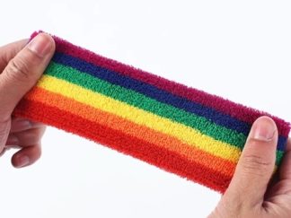 Vincha Toalla Arco Iris