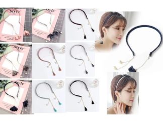 Vincha con Colgantes Tipo Aros