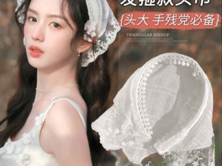 Vincha con Pañoleta de Encaje