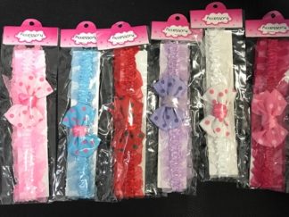 Vincha de Goma para Nena con Moño