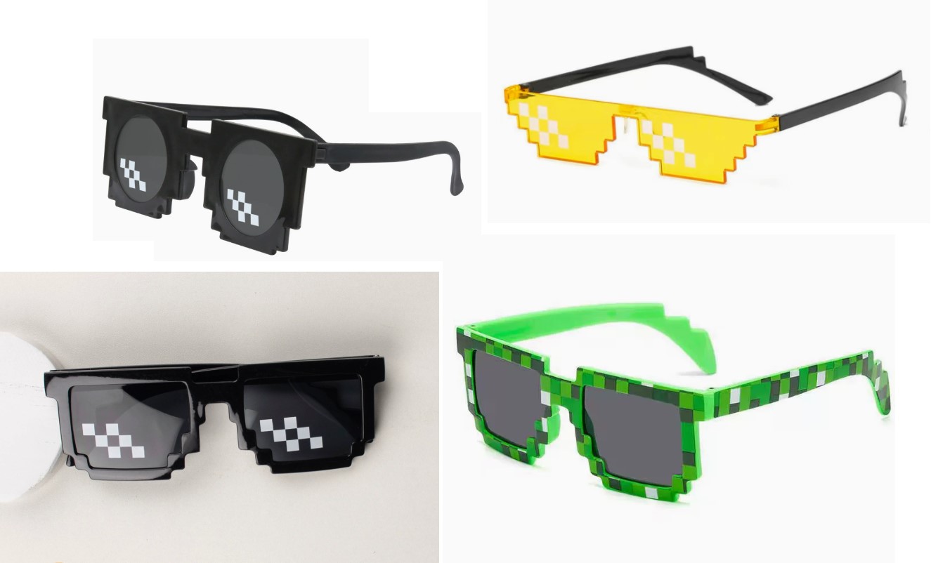 Accesorio para Fiesta: Anteojo Mosaico