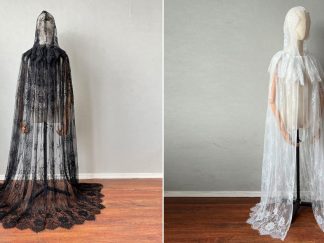Ropa: Capa de Encaje (+)