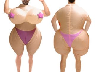 Disfraz Inflable para Adulto: Mujer en Bikini
