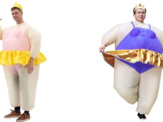 Disfraz Inflable para Adulto: Bailarina de Ballet (+)