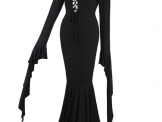 Disfraz Morticia Addams (+)